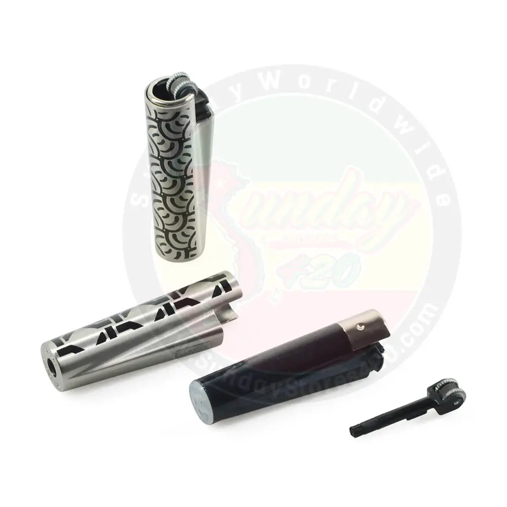 Bật Lửa Clipper Kim Loại Hoa Văn BL-13 - Ảnh 4