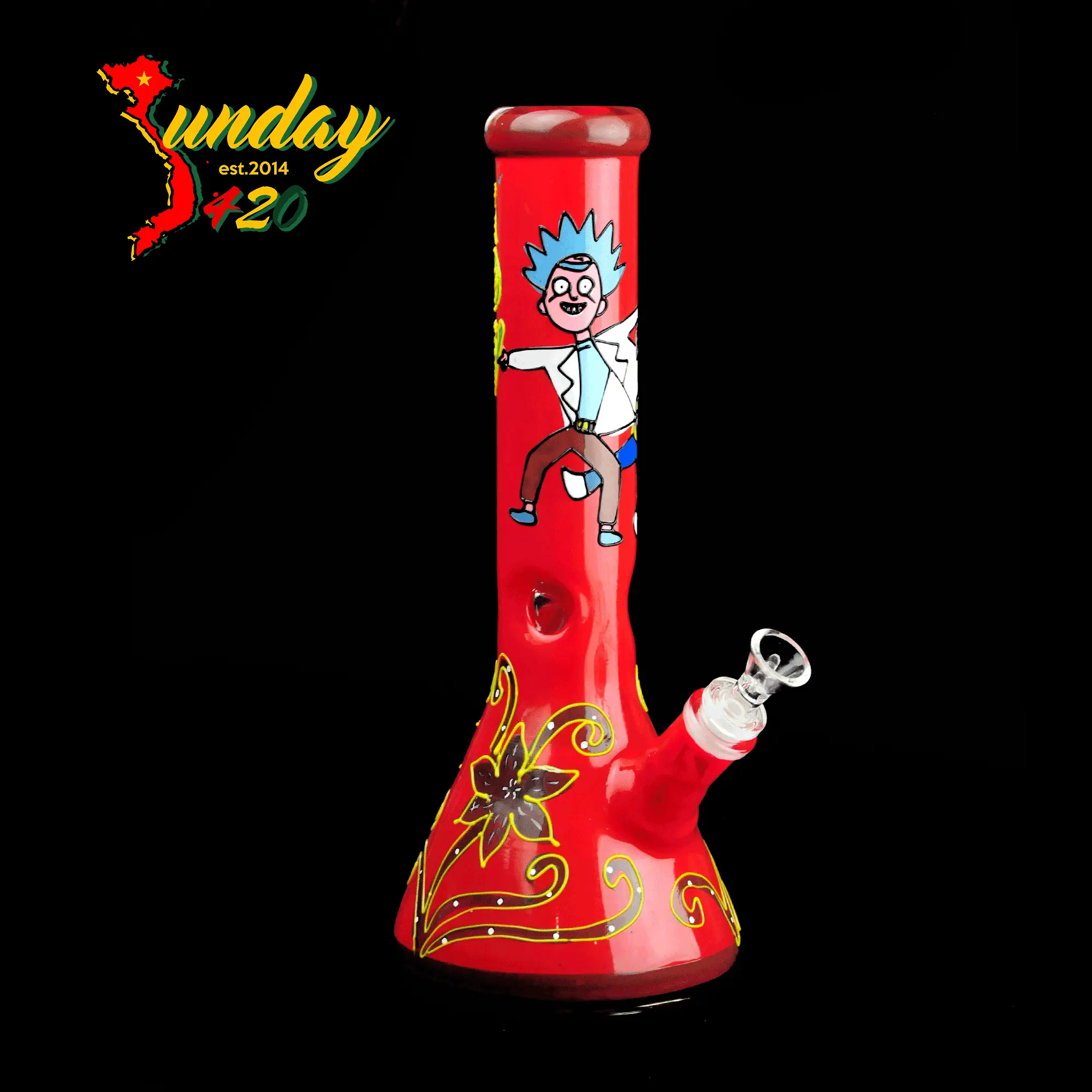Boong Thủy Tinh Rick And Morty Ver. 2 - BTT-227