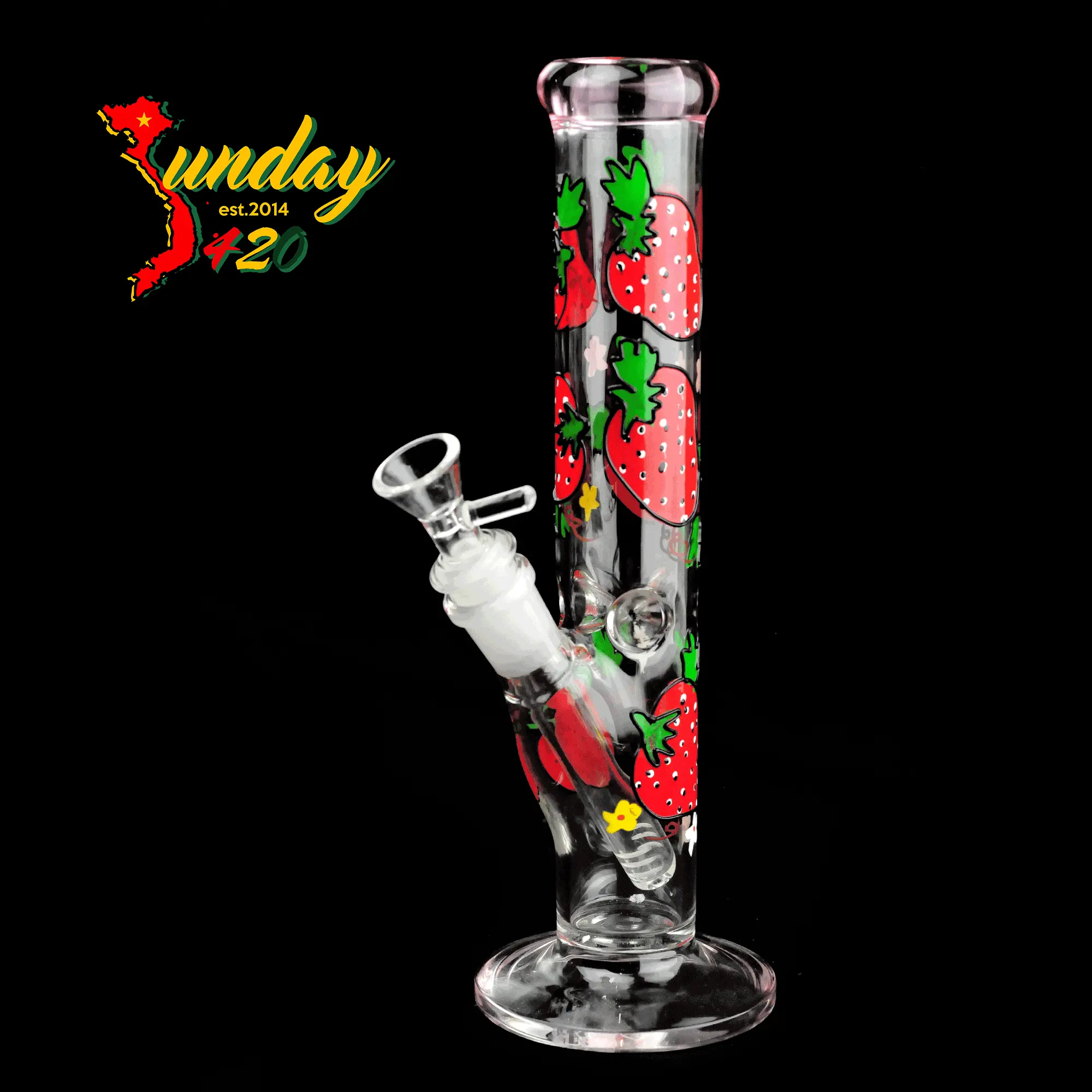 Boong Thủy Tinh Dâu Tây - BTT-250