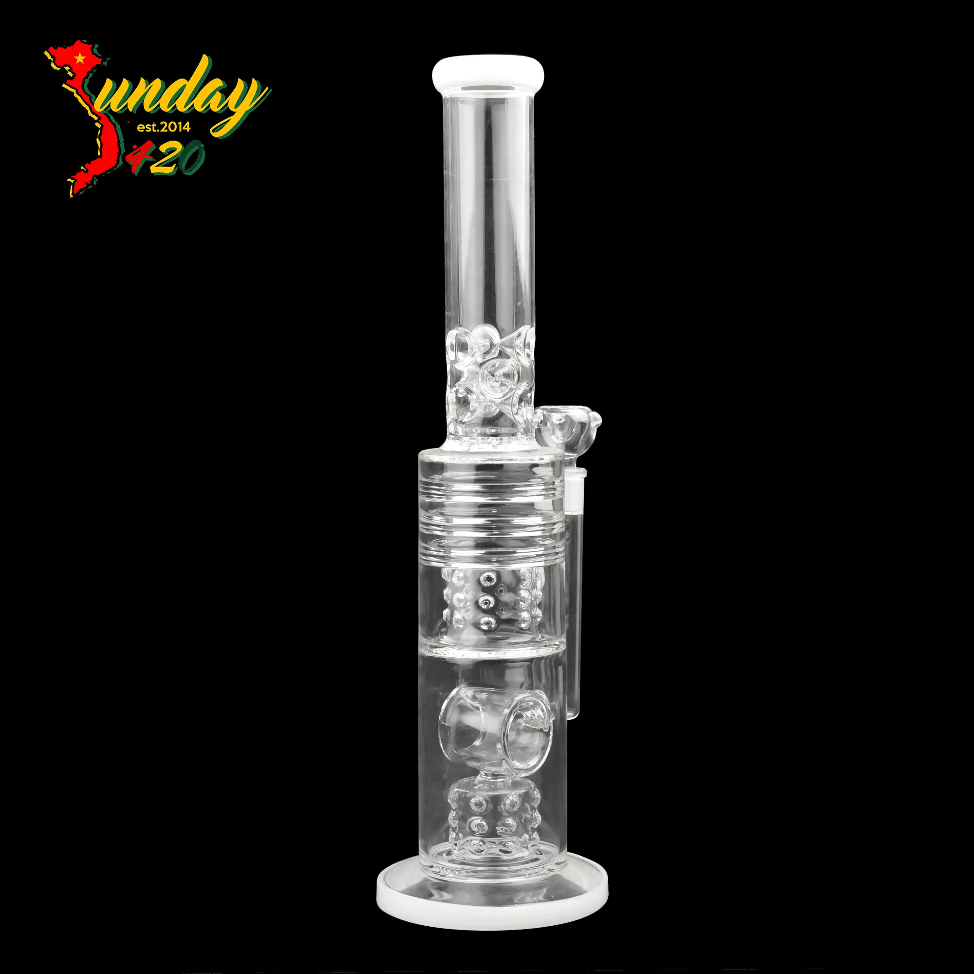 Boong Thủy Tinh 2 Tầng Lọc Tổ Ong - BTT256 - Ảnh 3