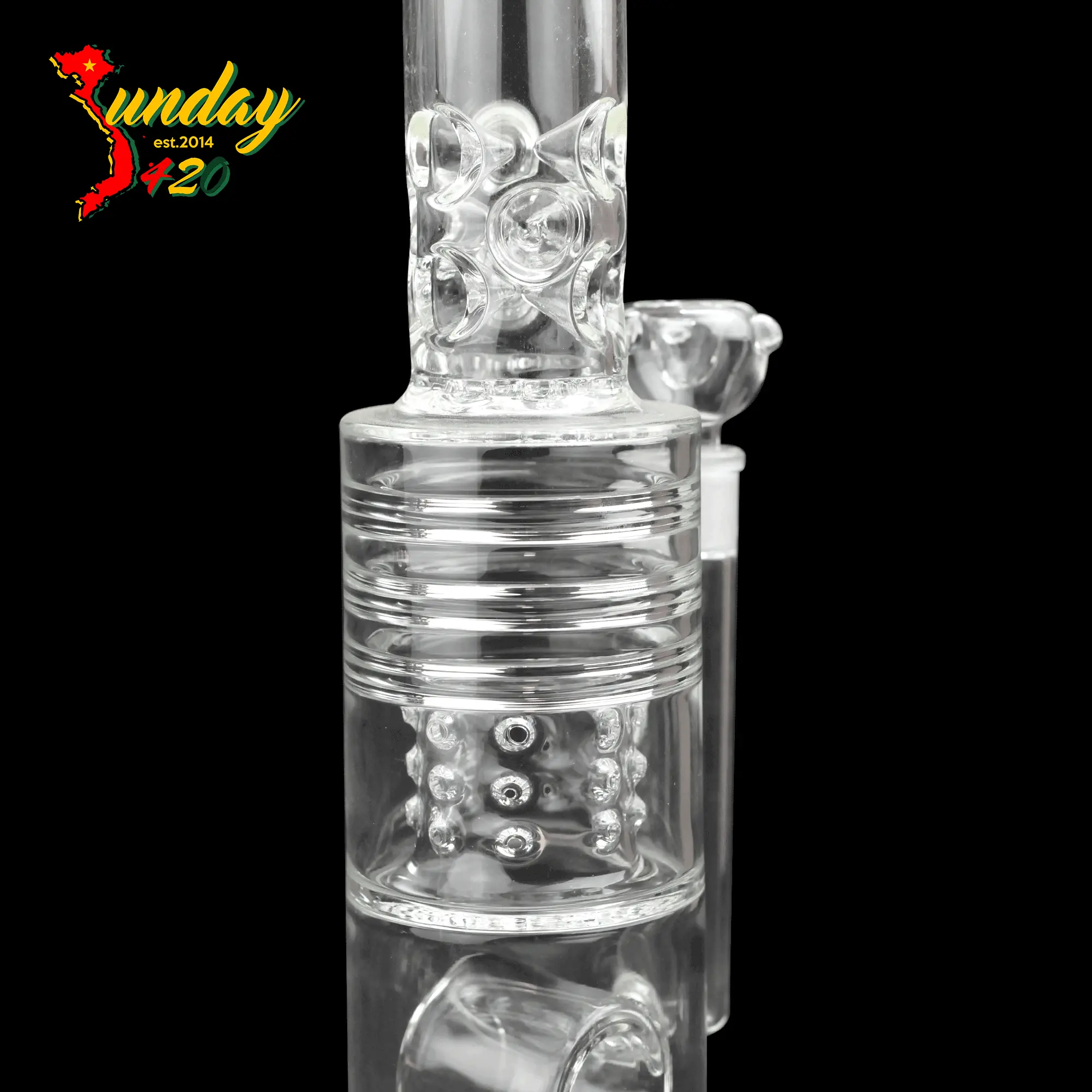 Boong Thủy Tinh 2 Tầng Lọc Tổ Ong - BTT256 - Ảnh 5