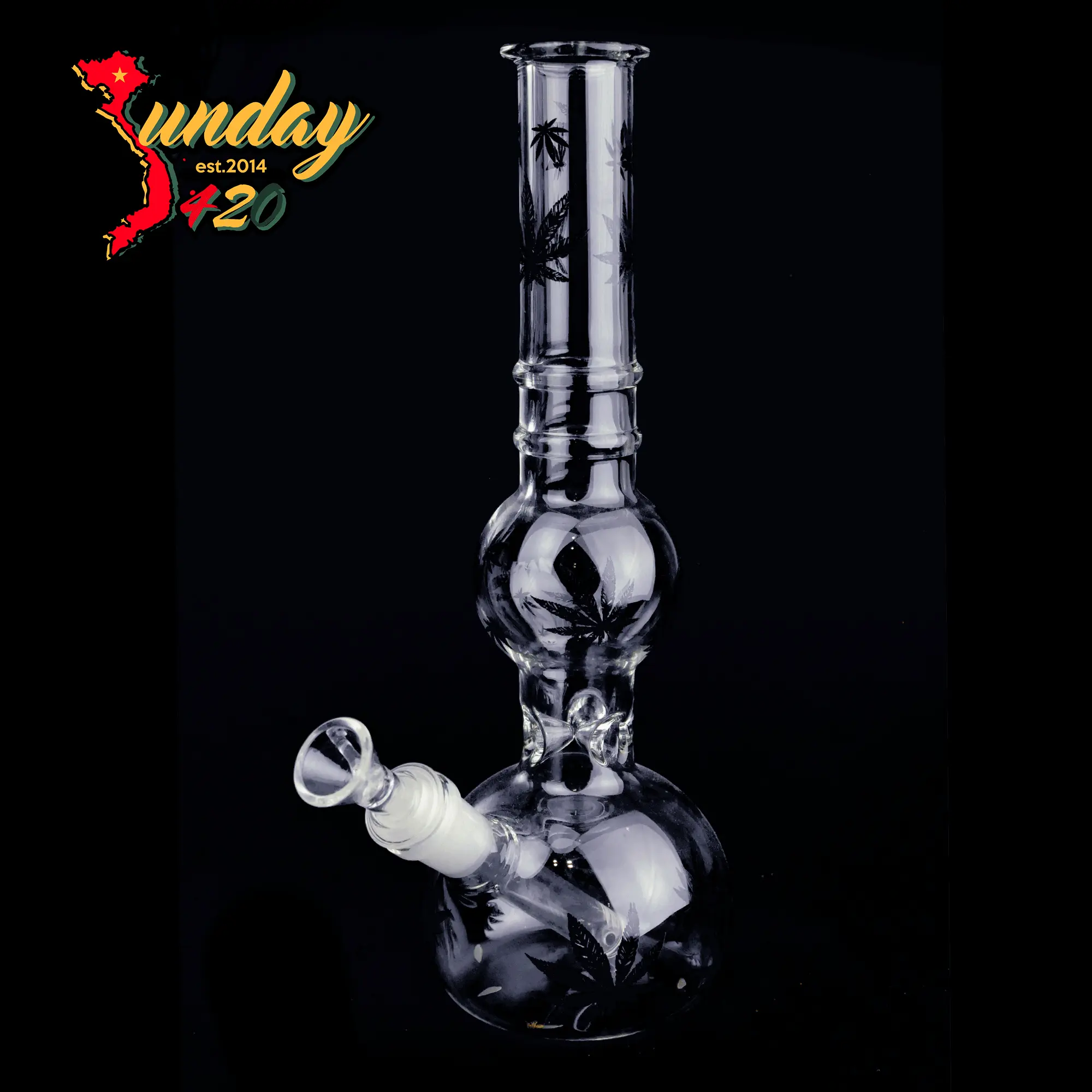 Boong Thủy Tinh Cỏ 5 Lá - BTT-198 - Ảnh 4