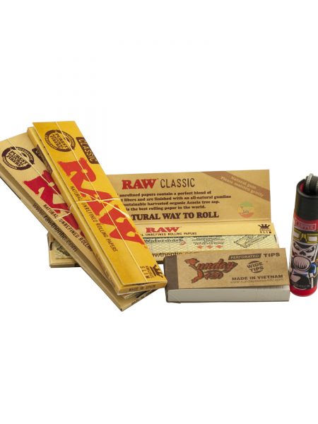 SundayStores 420 Combo Giấy RAW Classic Slim - CBg-05 SundayStores 420 Combo Giấy RAW Classic Slim - CBg-05