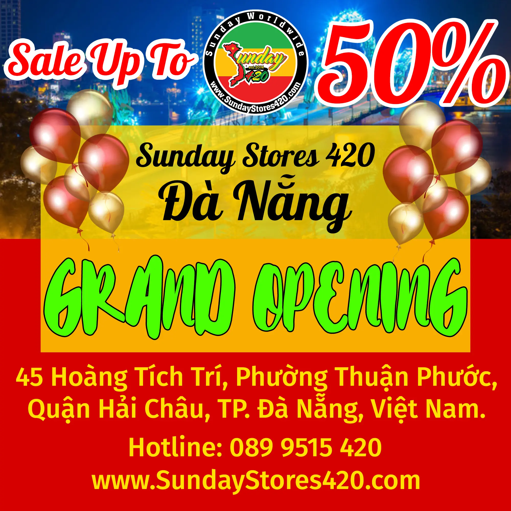 Sunday Store Đà Nẵng - Sunday Stores 420