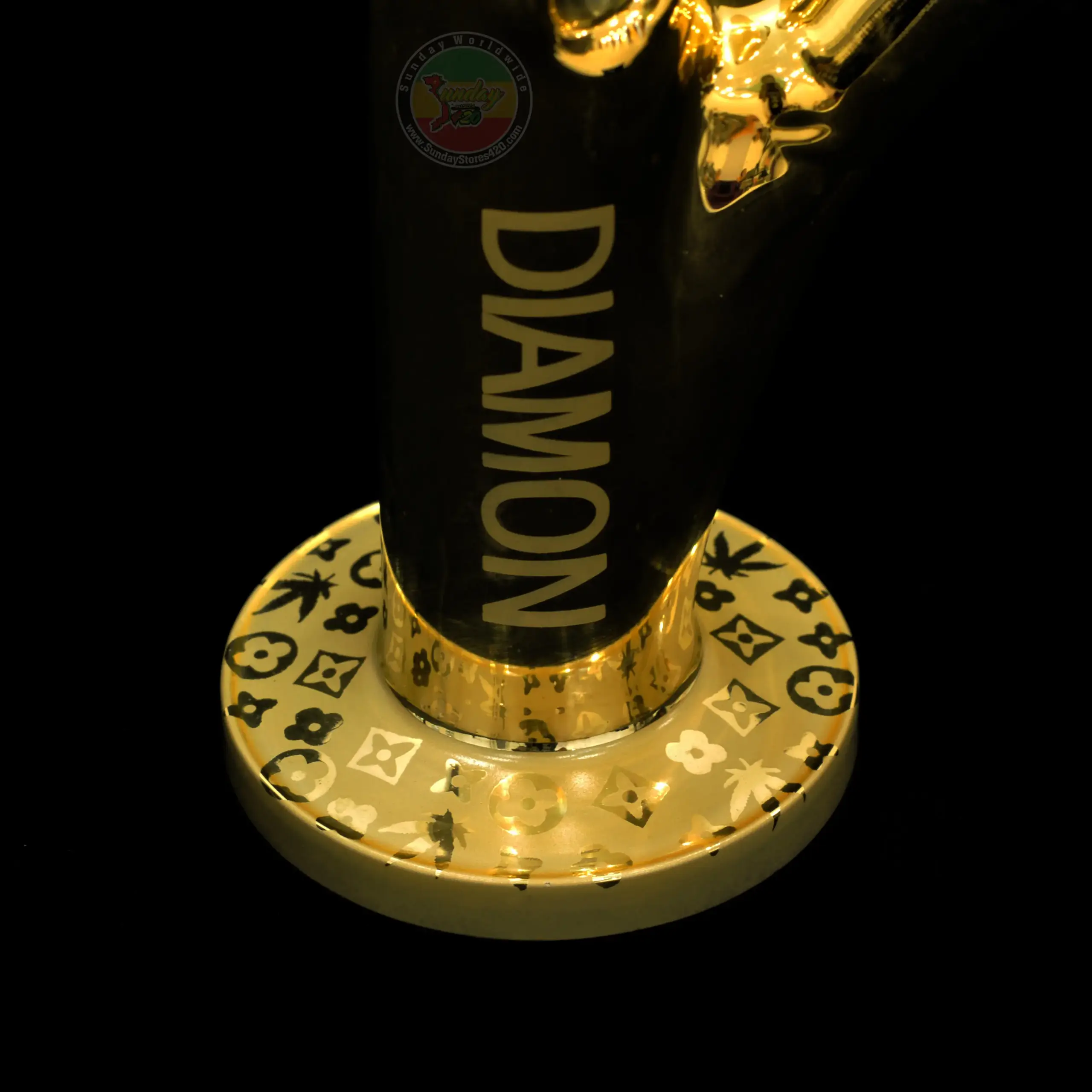 Boong Thủy Tinh Diamond Mạ Vàng - BTT283 - Ảnh 2