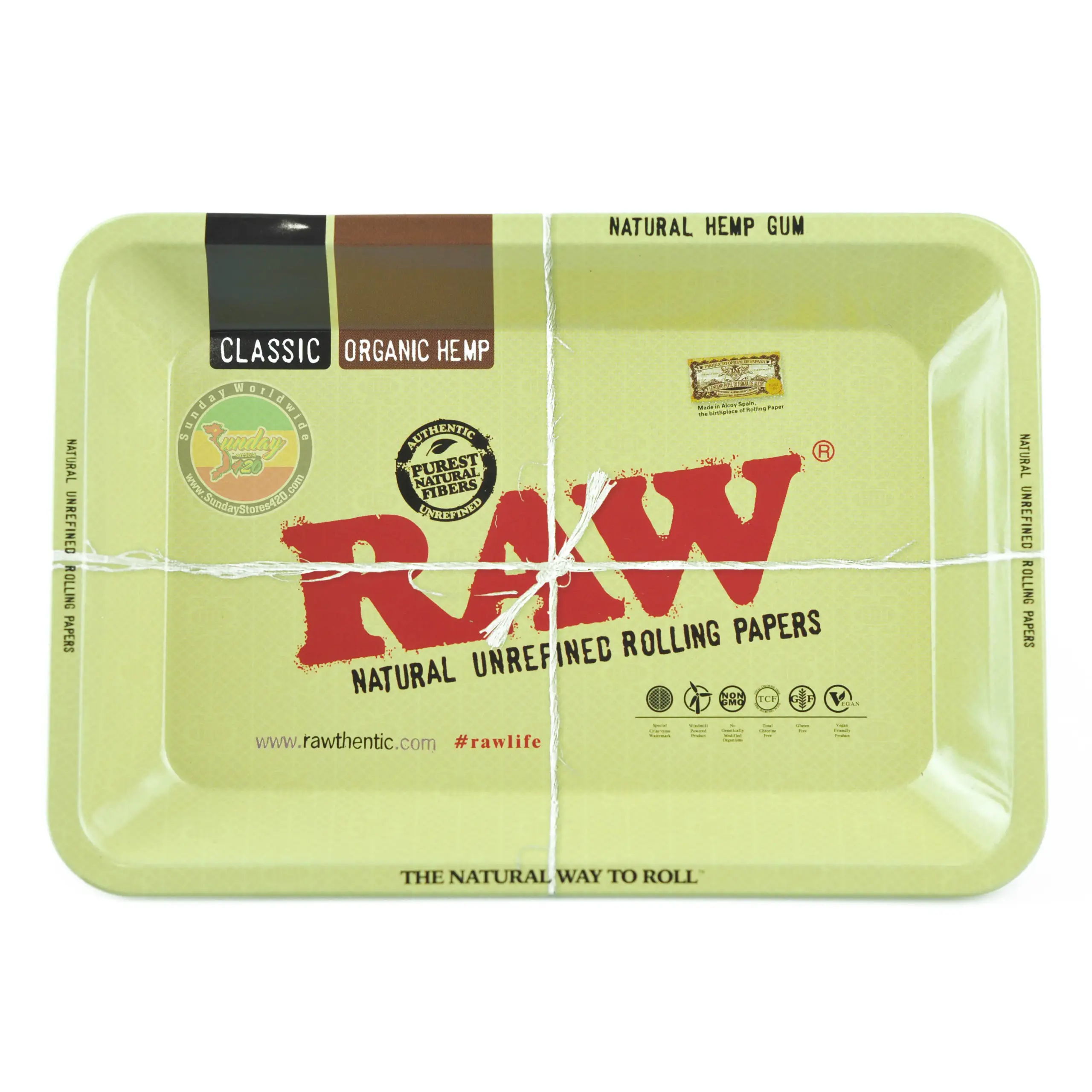 Khay RAW Organic Hemp Nhỏ - K-07 - Ảnh 2