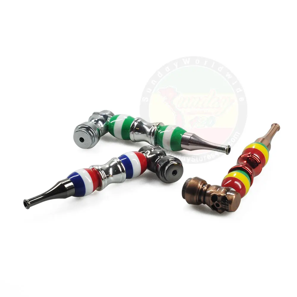 Tẩu Kim Loại Đa Sắc Cầm Tay - TT43