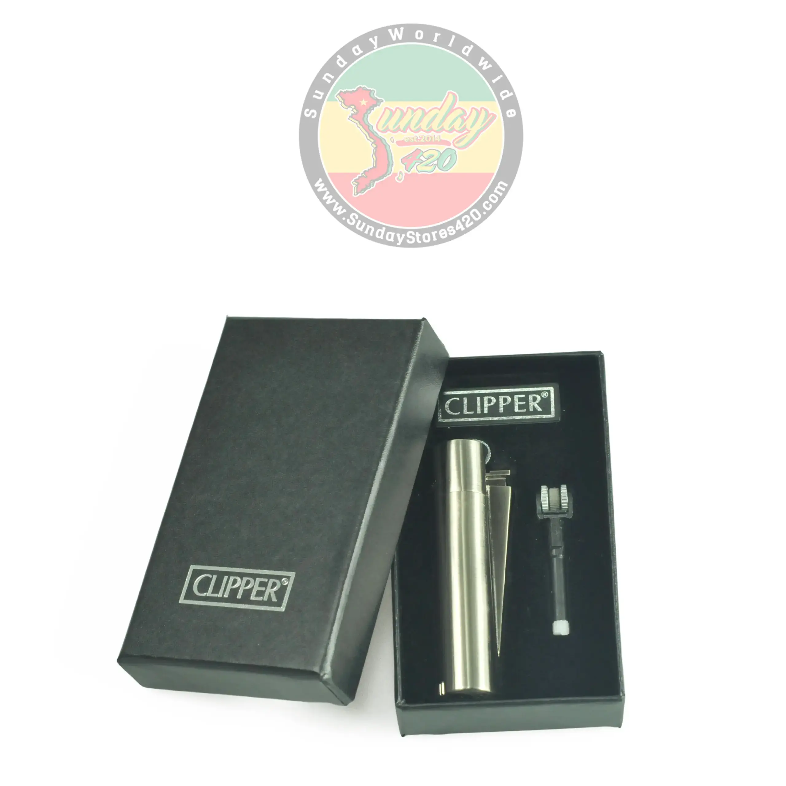 Bật Lửa Clipper Kim Loại Basic BL- 40