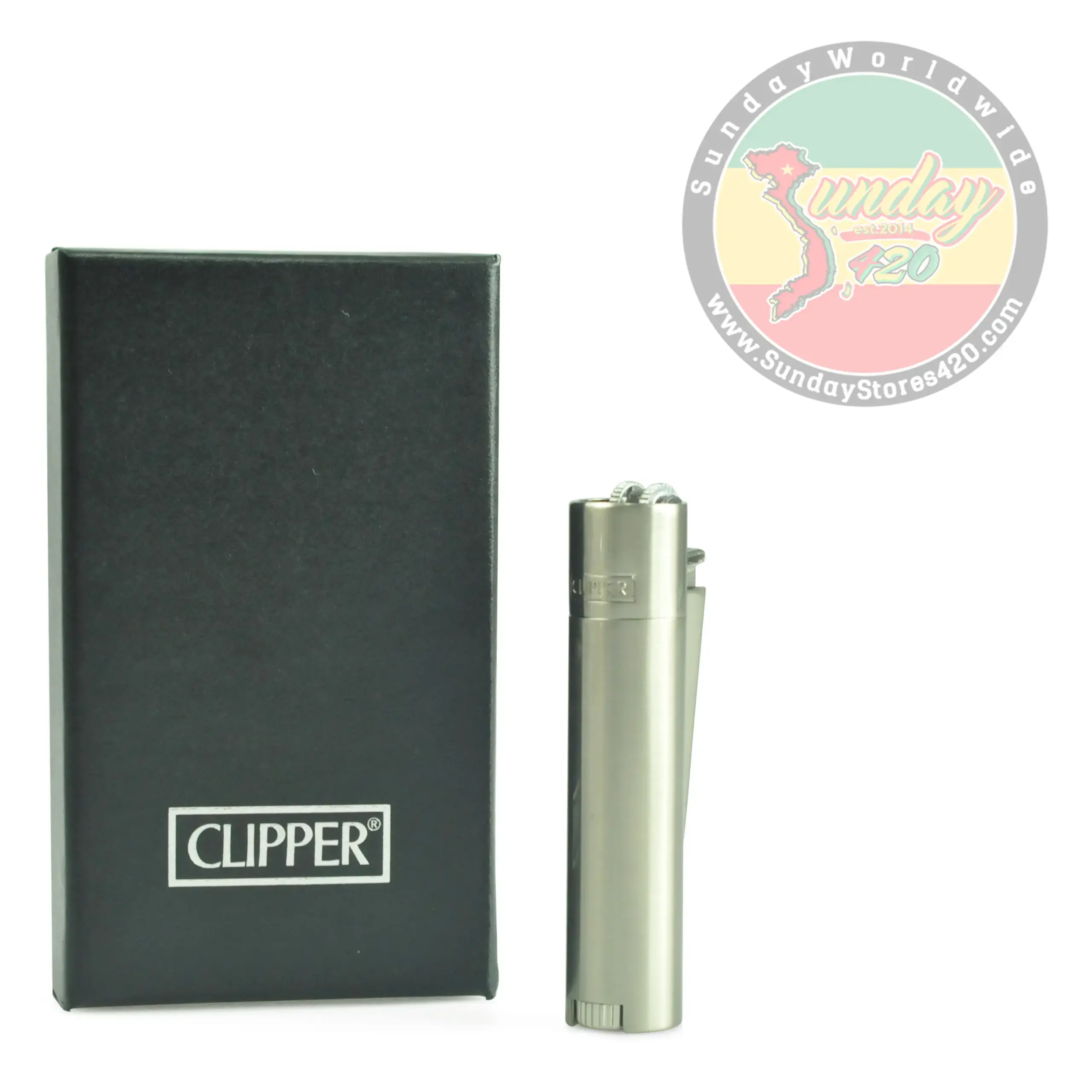 Bật Lửa Clipper Kim Loại Basic BL- 40 - Ảnh 2