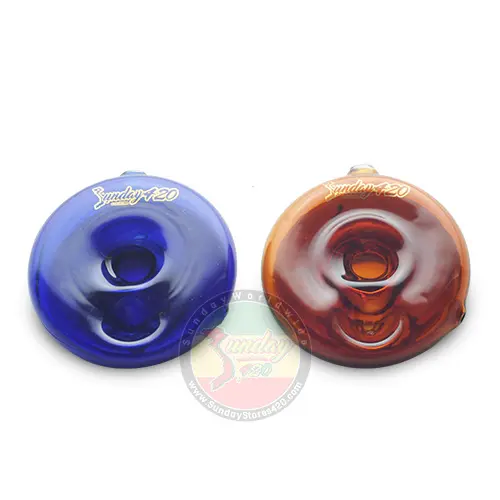 Tẩu hút thuốc Thủy Tinh Bánh Donut - TTT83 - Ảnh 4