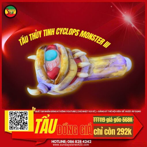 Tẩu Thủy Tinh Cyclops Monster III - TTT119