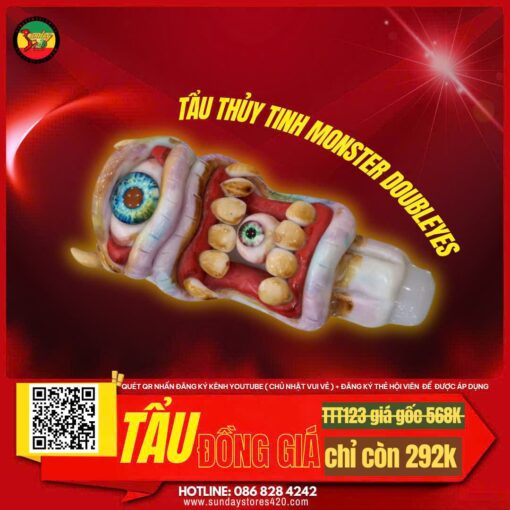 Tẩu Thủy Tinh Monster Doubleyes - TTT123