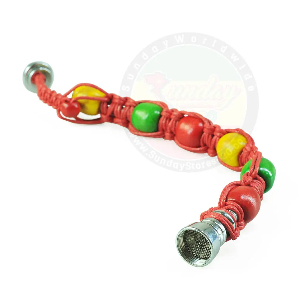 Tẩu Vòng Tay Chuôi Hạt Gỗ Nhiều Màu - TT09 - Ảnh 3