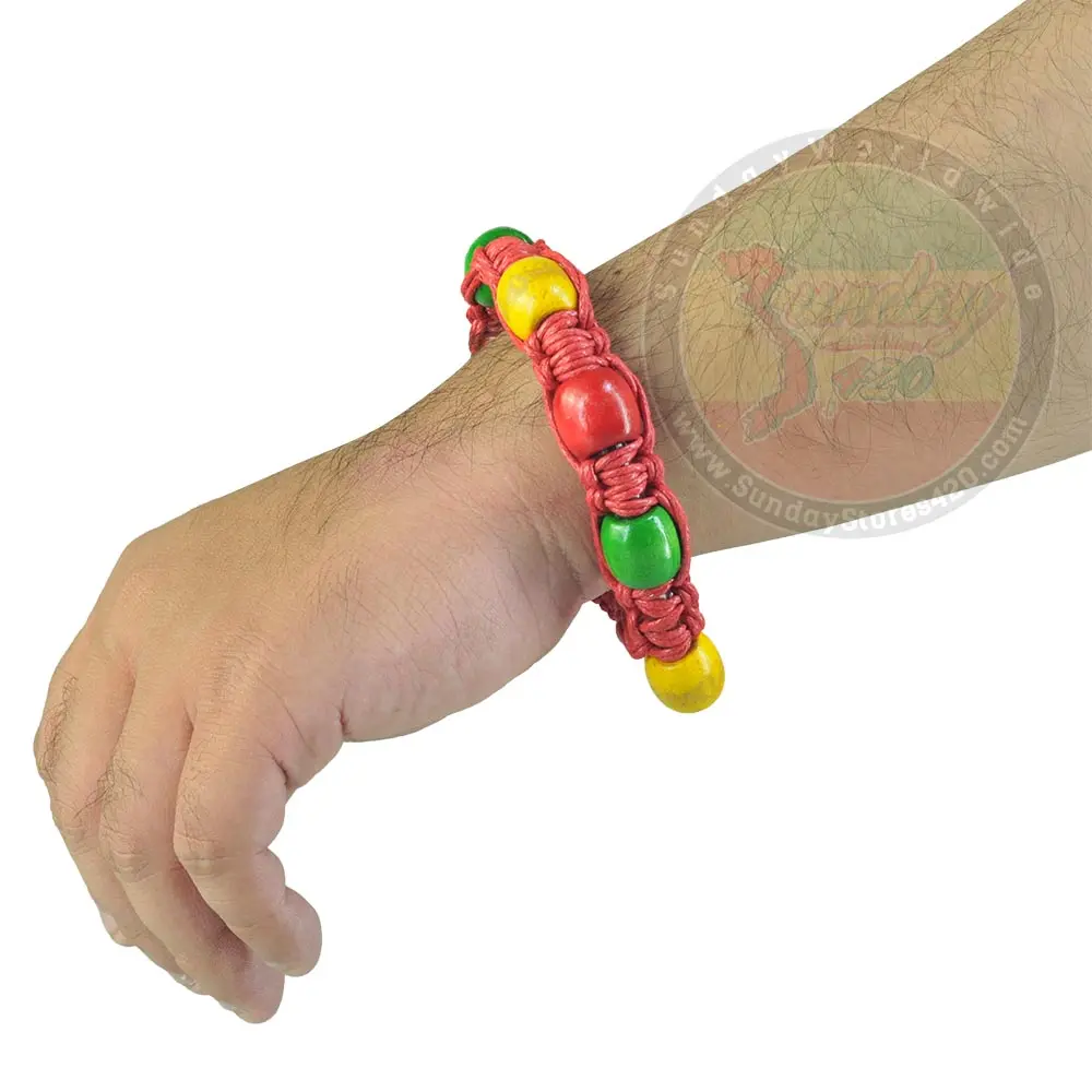 Tẩu Vòng Tay Chuôi Hạt Gỗ Nhiều Màu - TT09 - Ảnh 5