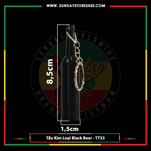 Tẩu Kim Loại Black Beer - TT53