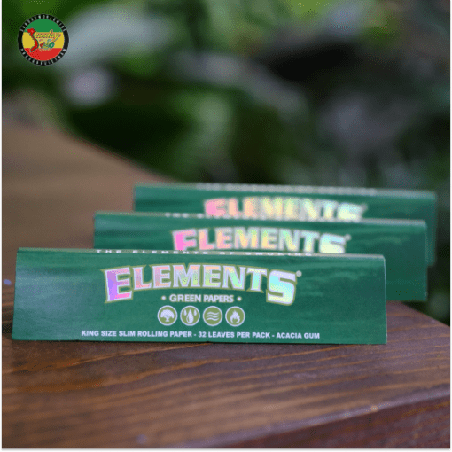 Elements Green Kingsize Slim - GC118