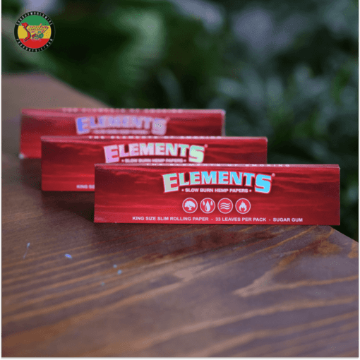 Giấy Cuốn Elements Red Kingsize Slim - GC117