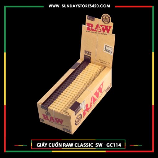 Giấy Cuốn RAW Classic Single Wide - GC114