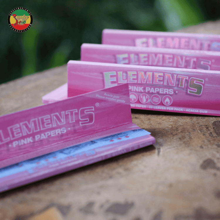 Giấy Cuốn Elements Pink Kingsize Slim - GC119