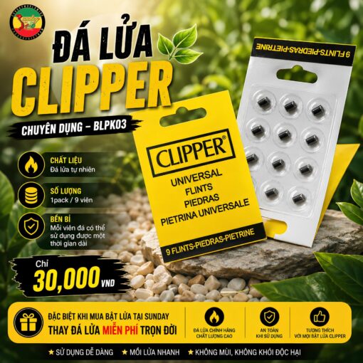 Đá Lửa Clipper Chuyên Dụng - BLPK03