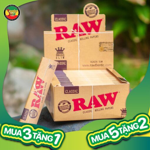 Giấy Cuốn RAW Kingsize Slim Classic - GC131