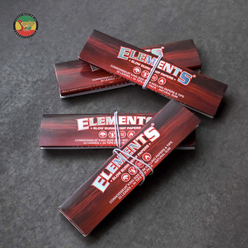 Giấy Cuốn Elements Red Connoisseur Kingsize & Filter Tips - GC146