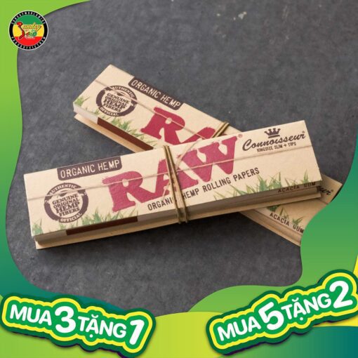 Raw Organic Connoisseur Kingsize & Filter Tips - GC137