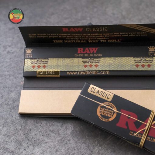 Giấy Cuốn Raw Black Connoisseur Kingsize & Filters Tips - GC138