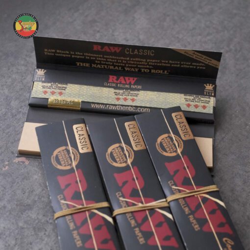 Giấy Cuốn Raw Black Connoisseur Kingsize & Filters Tips - GC138