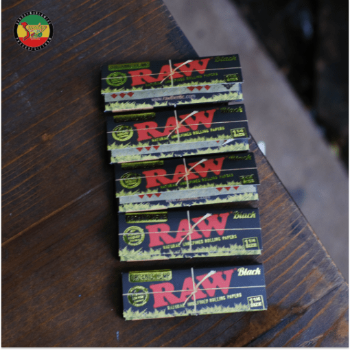 Giấy Cuốn Raw Black Organic 1 1/4 - GC141