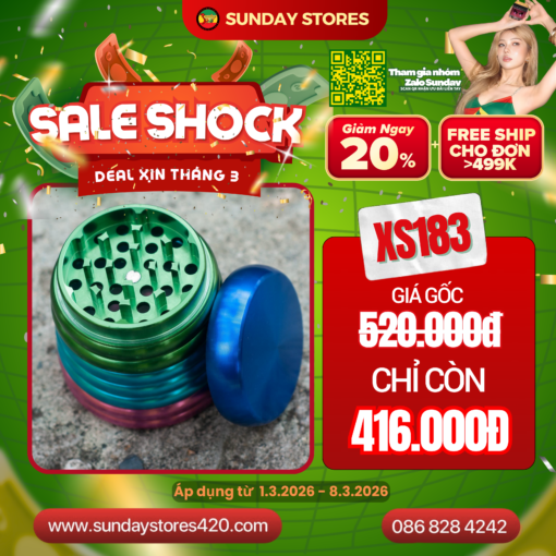 Cối Xay Kim Loại Slinky - XS183