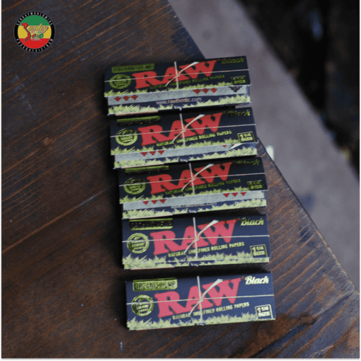 Giấy Cuốn Raw Black Organic 78mm - GC141