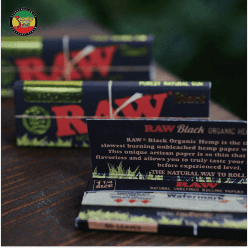 Giấy Cuốn Raw Black Organic 78mm - GC141