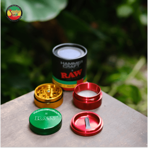 Hammercraft x RAW 4-Piece Grinders - XS188