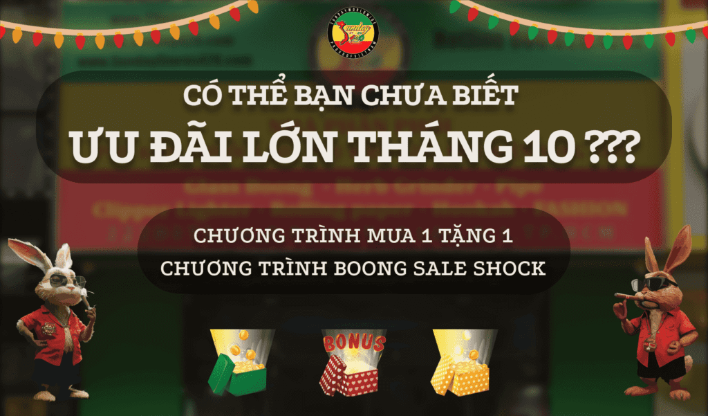 CHƯƠNG TRÌNH ƯU ĐÃI THÁNG 10