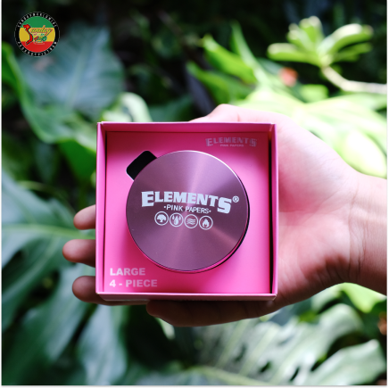 Elements Pink 4-Part Grinder - XS187