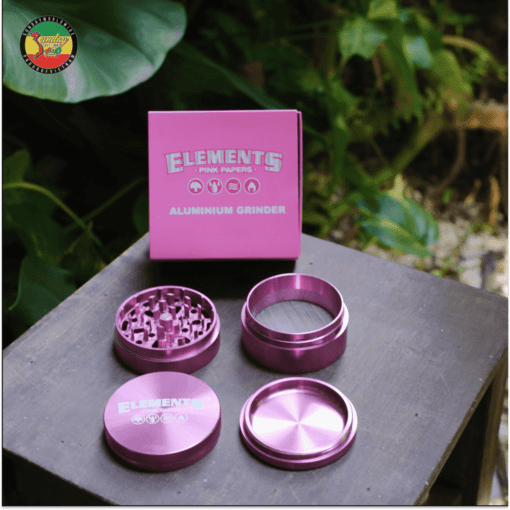 Cối Xay Kim Loại Elements Pink 4-Part Grinder - XS187