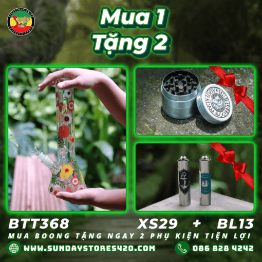 MUA BTT368 TẶNG 2 PHỤ KIỆN