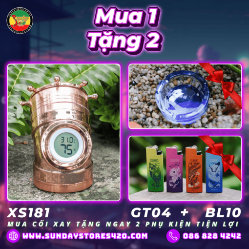 MUA XS181 TẶNG 2 PHỤ KIỆN