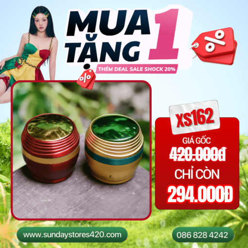 Cối Xay Kim Loại Cloudy Jar - XS162