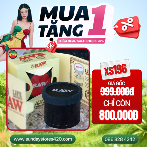 Cối Xay RAW LIFE Modular 63MM - XS196