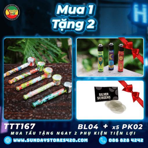 MUA TTT167 TẶNG 2 PHỤ KIỆN