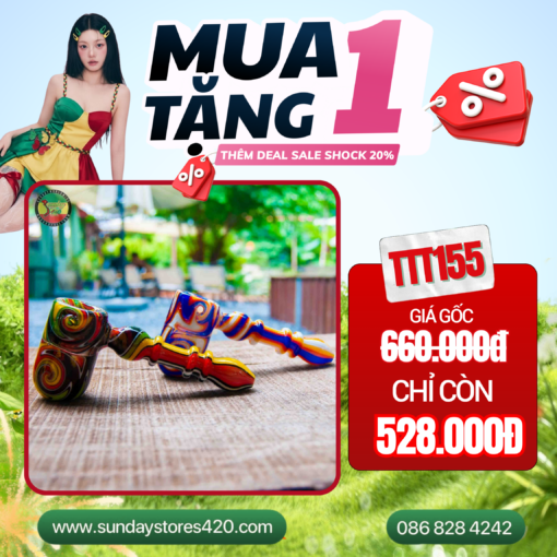 Tẩu Khô Hoa Văn Cổ Điển - TTT155