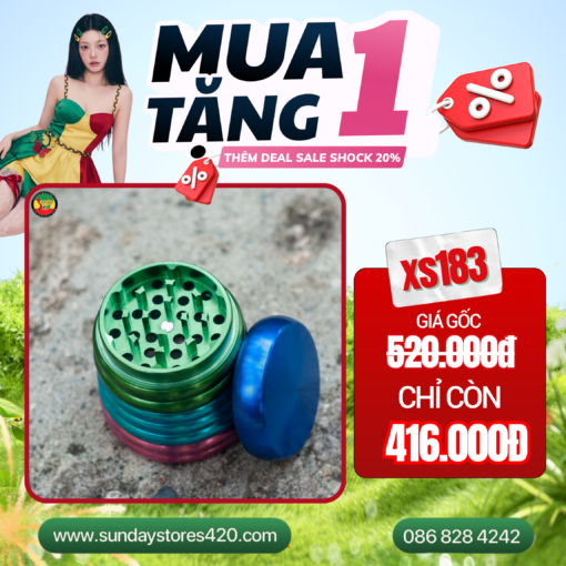 Cối Xay Kim Loại Slinky - XS183