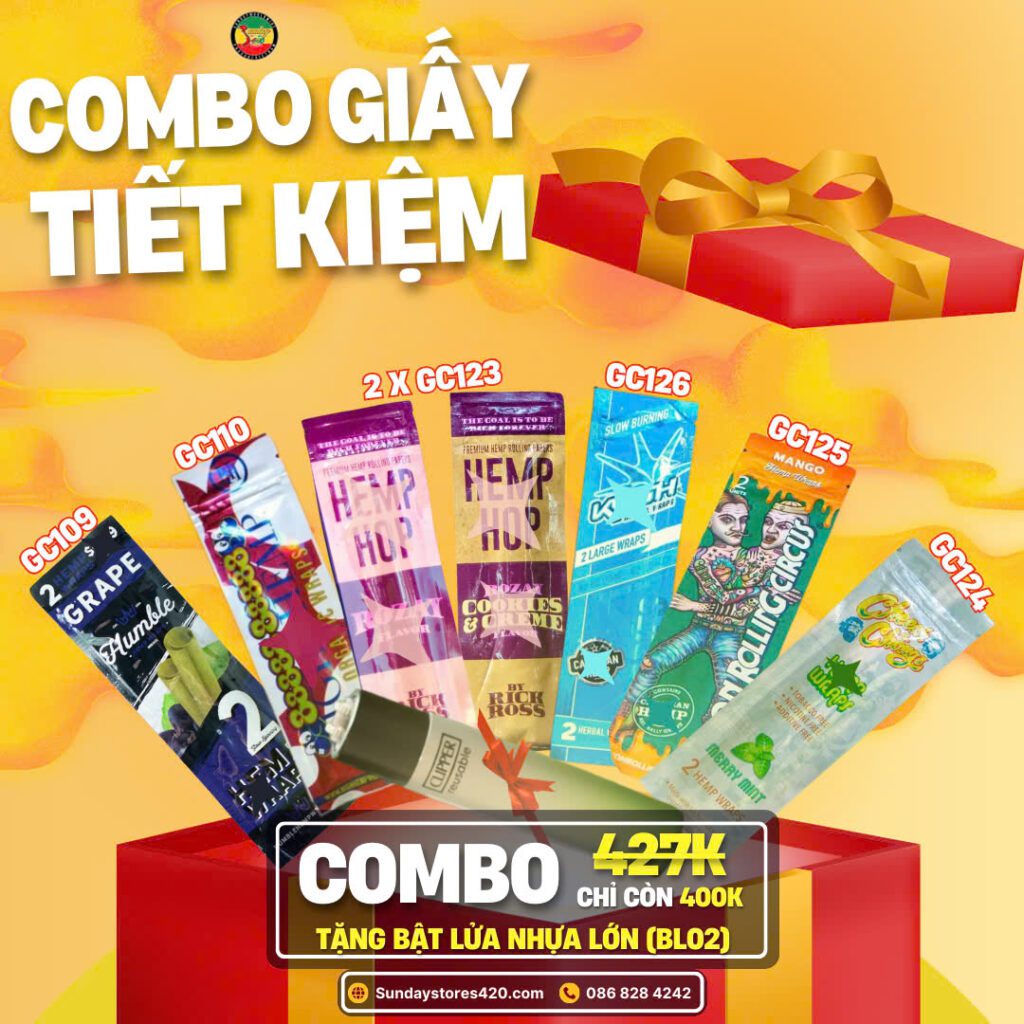 Combo Giấy Blunt