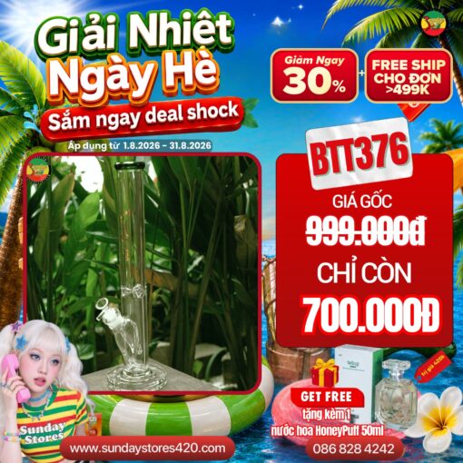 Điếu Cày Thủy Tinh Lonely - BTT376