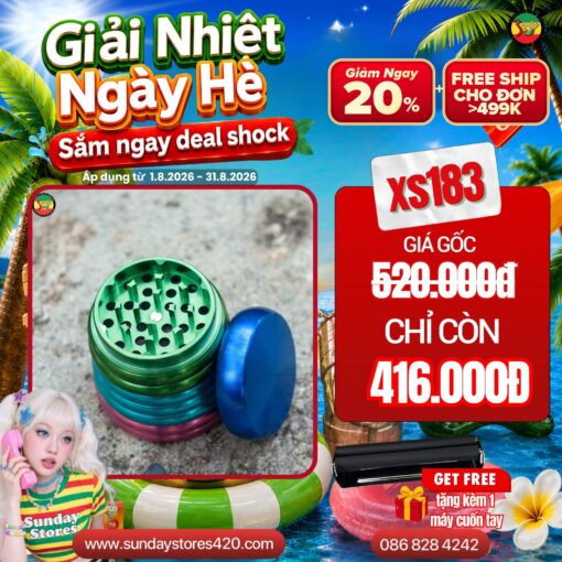 Cối Xay Kim Loại Slinky - XS183