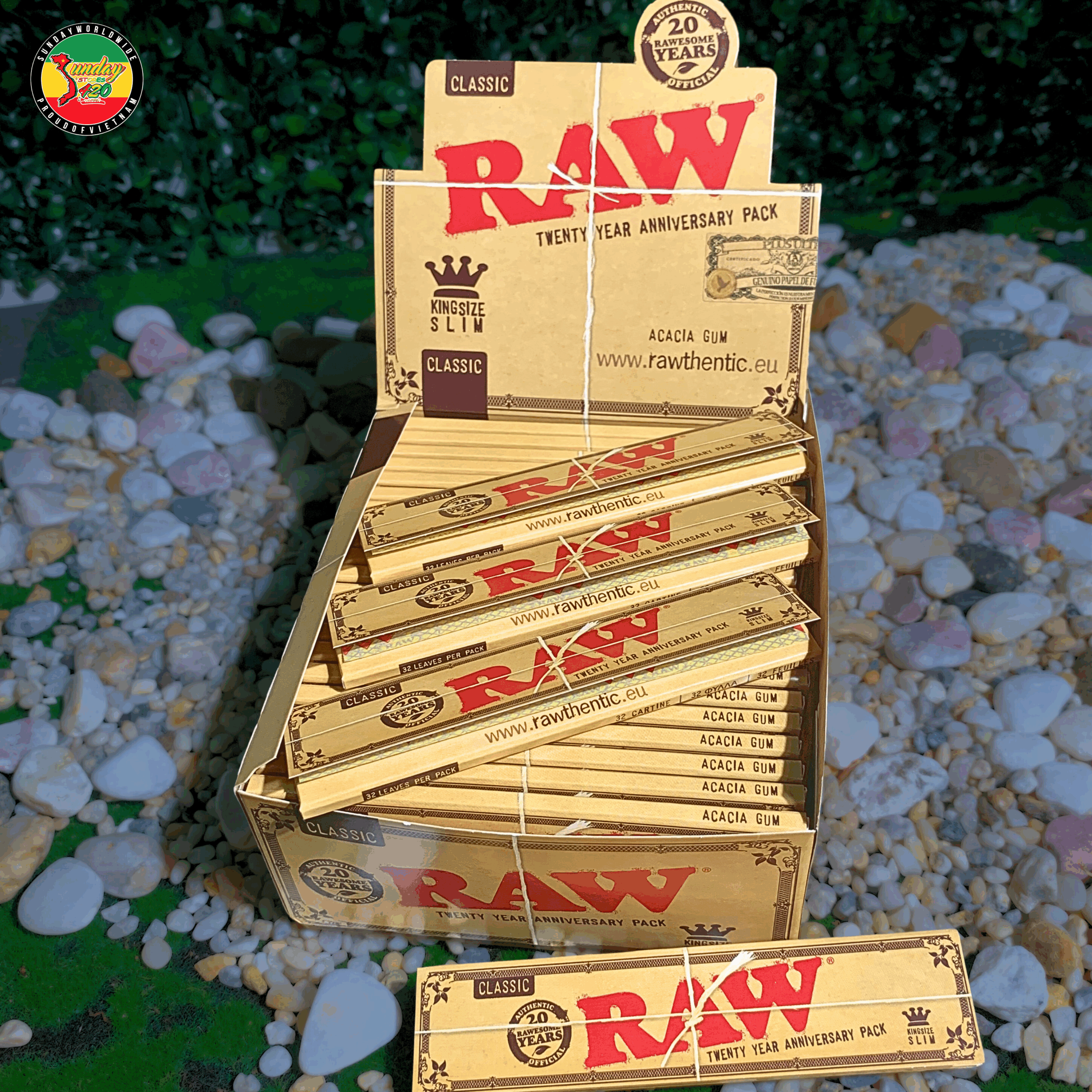 Giấy Cuốn RAW Kingsize Slim Classic - GC131 - Ảnh 5