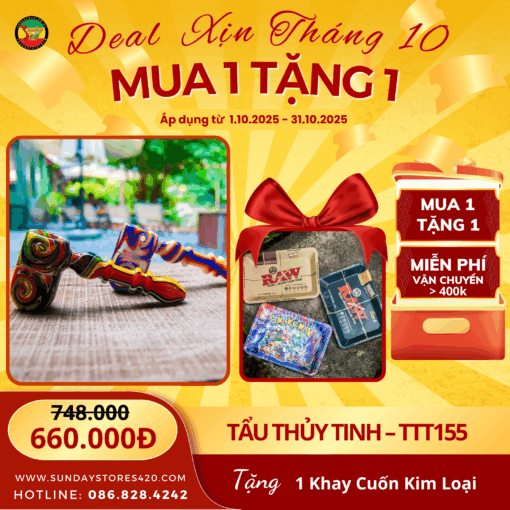 Tẩu Khô Hoa Văn Cổ Điển - TTT155
