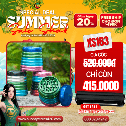 Cối Xay Kim Loại Slinky - XS183